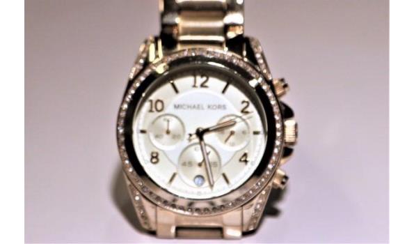 horloge MICHAEL KORS MK5166, werking niet gekend, met gebruikssporen